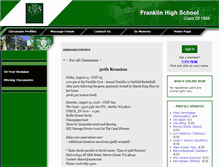 Tablet Screenshot of franklin68.com